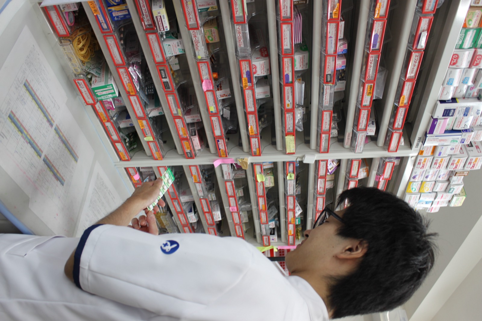 調剤の様子