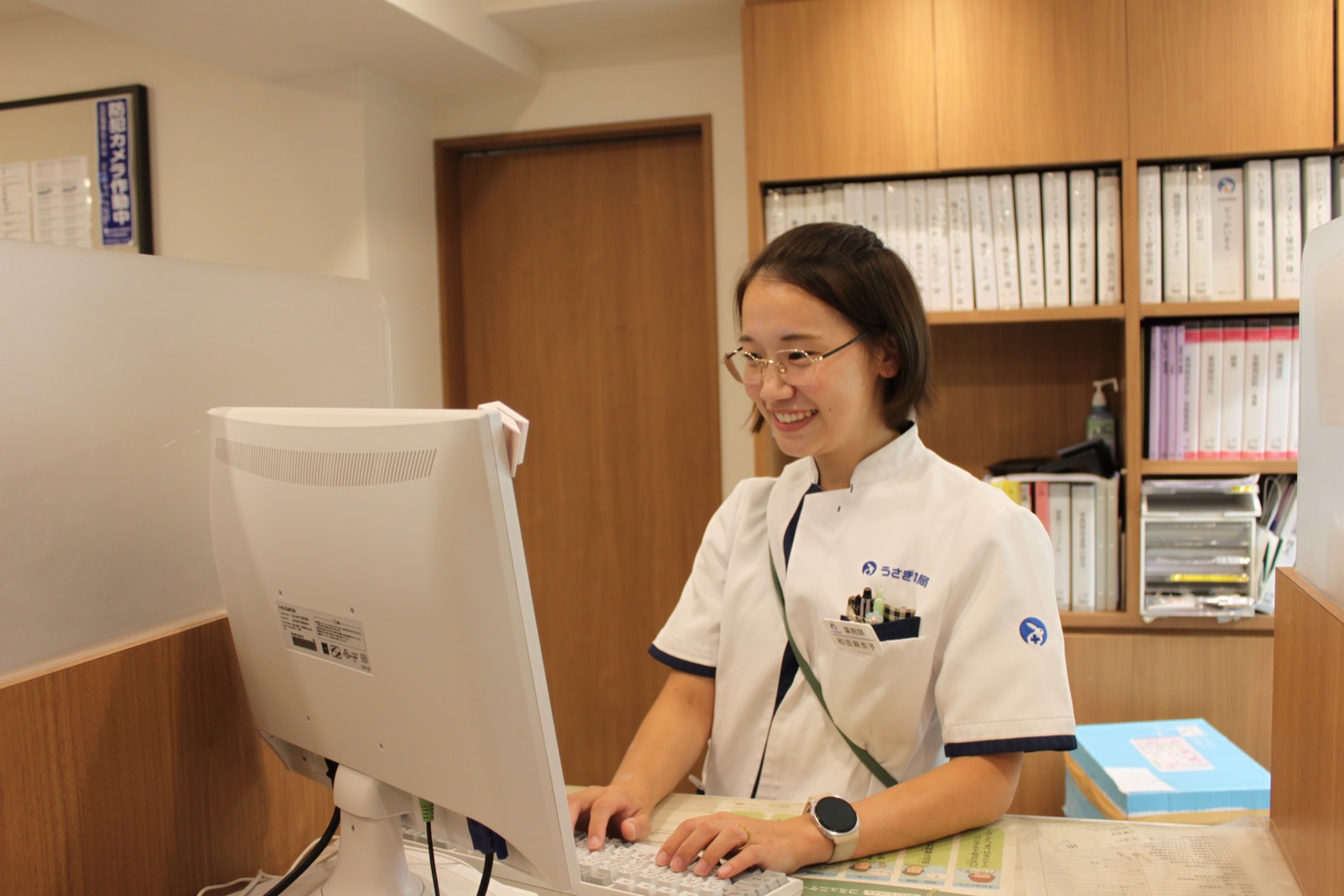 店舗での業務の様子
